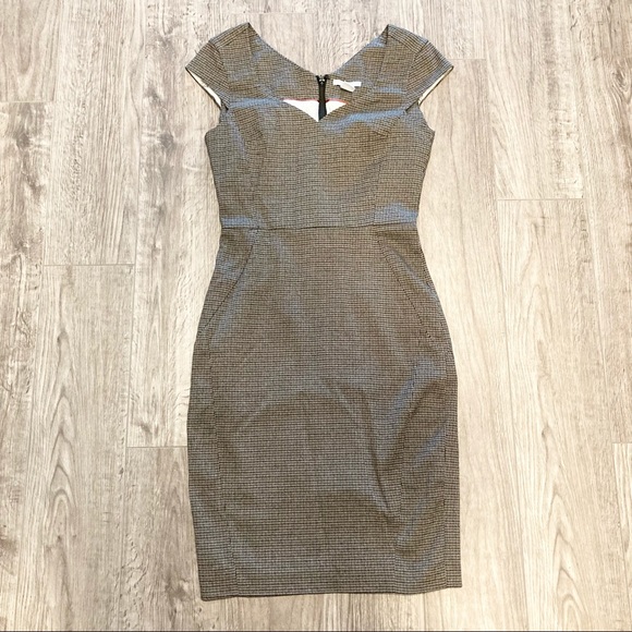 H&M Tweed Print Fitted Dress - Picture 2 of 7